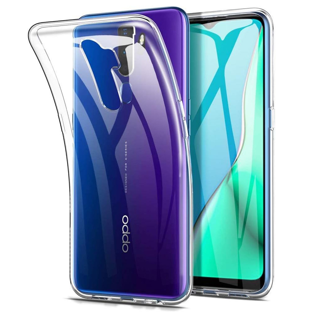 TEMU Phone Case - Case For Oppo A9 (2020) / For Oppo A5 (2020), Made Of Transparent Soft Tpu, Resistant To Scratches And Shocks, Featuring A Clear