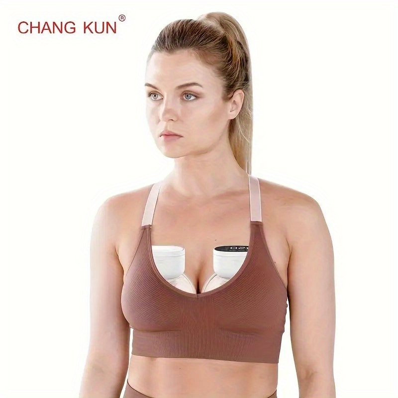  kun electric wearable and hands free electric with 3 mode 180ml large capacity built in rechargeable lithium battery breastfeeding in bra details 3
