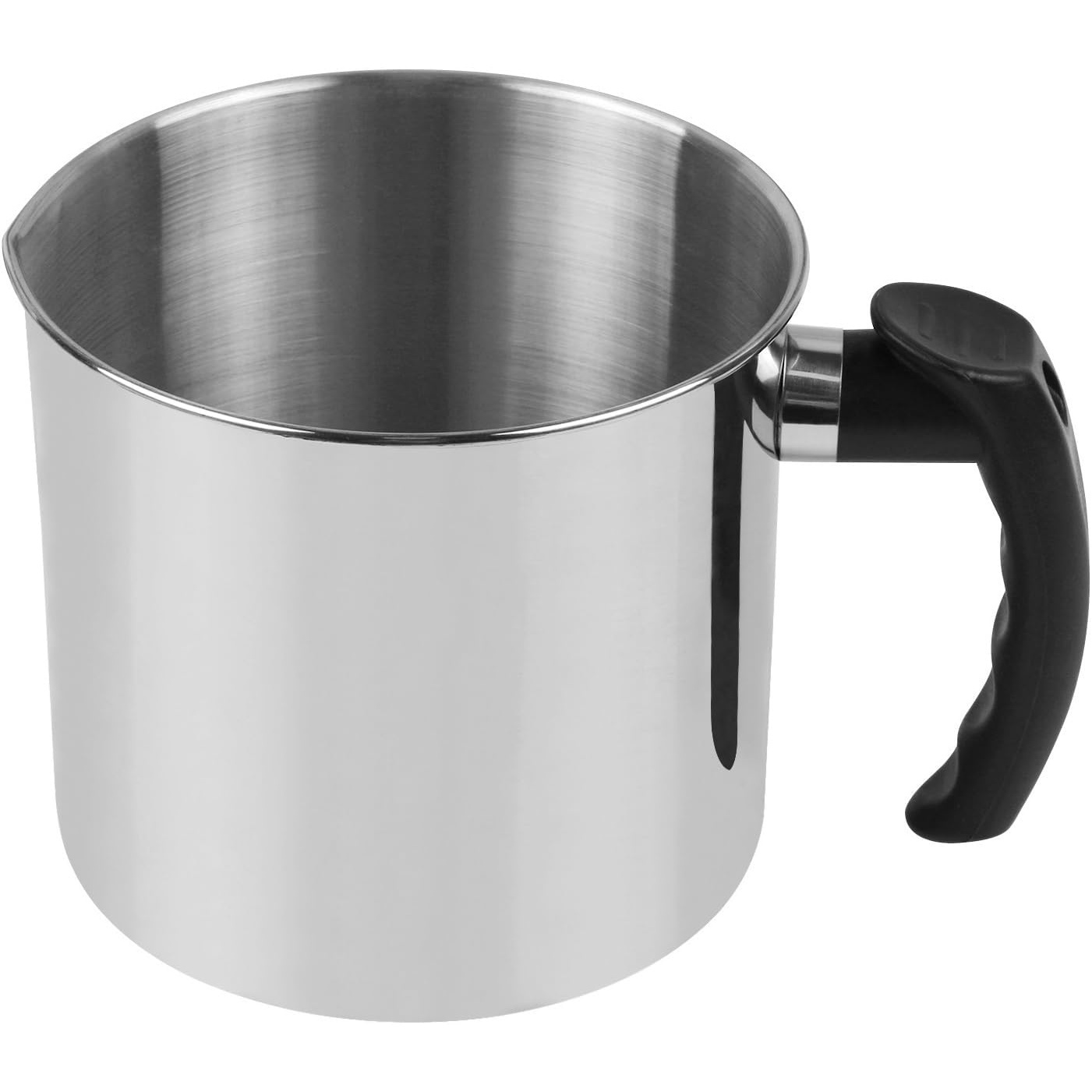 TEMU 44oz Stainless Steel Candle With Heat-resistant Handle - Perfect For Diy Wax Melting And Pouring, Diy Candle Making  Durable, Candle Making Supplies