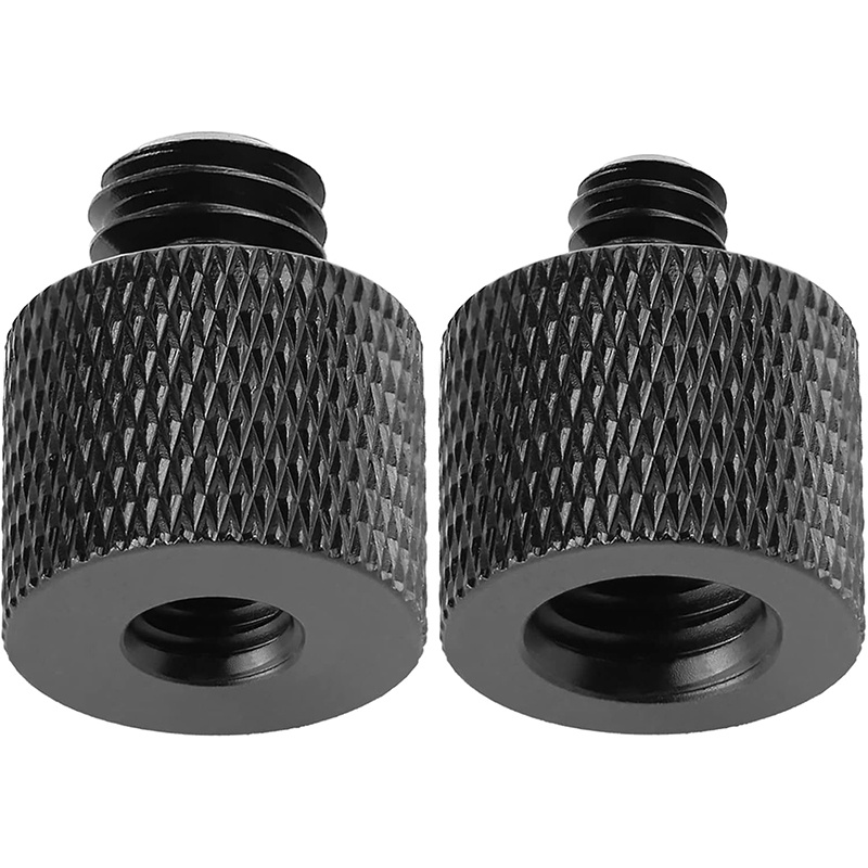 TEMU Adattatore per treppiede per fotocamera da 1//8 e da 3/8 a 1/4 - a per fotocamera, supporto, monitor