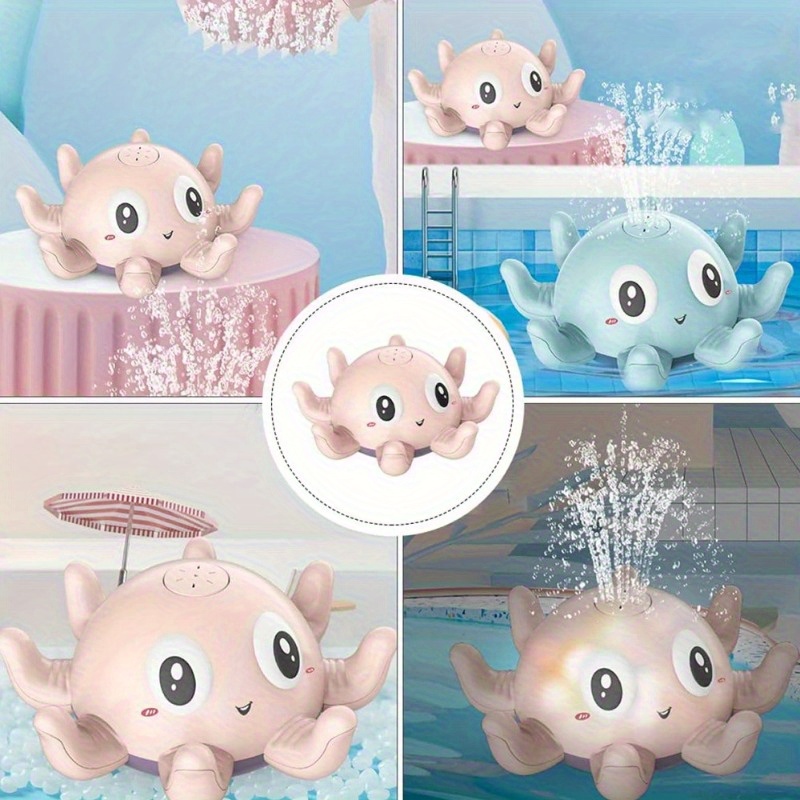 Octopus Bath Toy Water Spouting Splashing for Kids