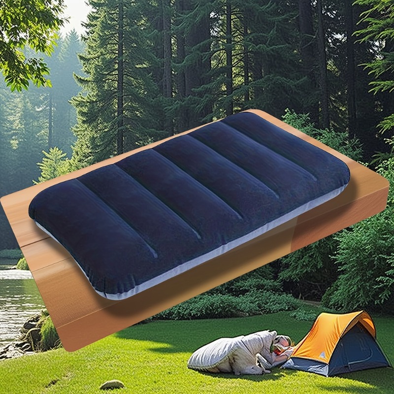 2-Pack Inflatable Camping Pillow Set for Outdoor Use