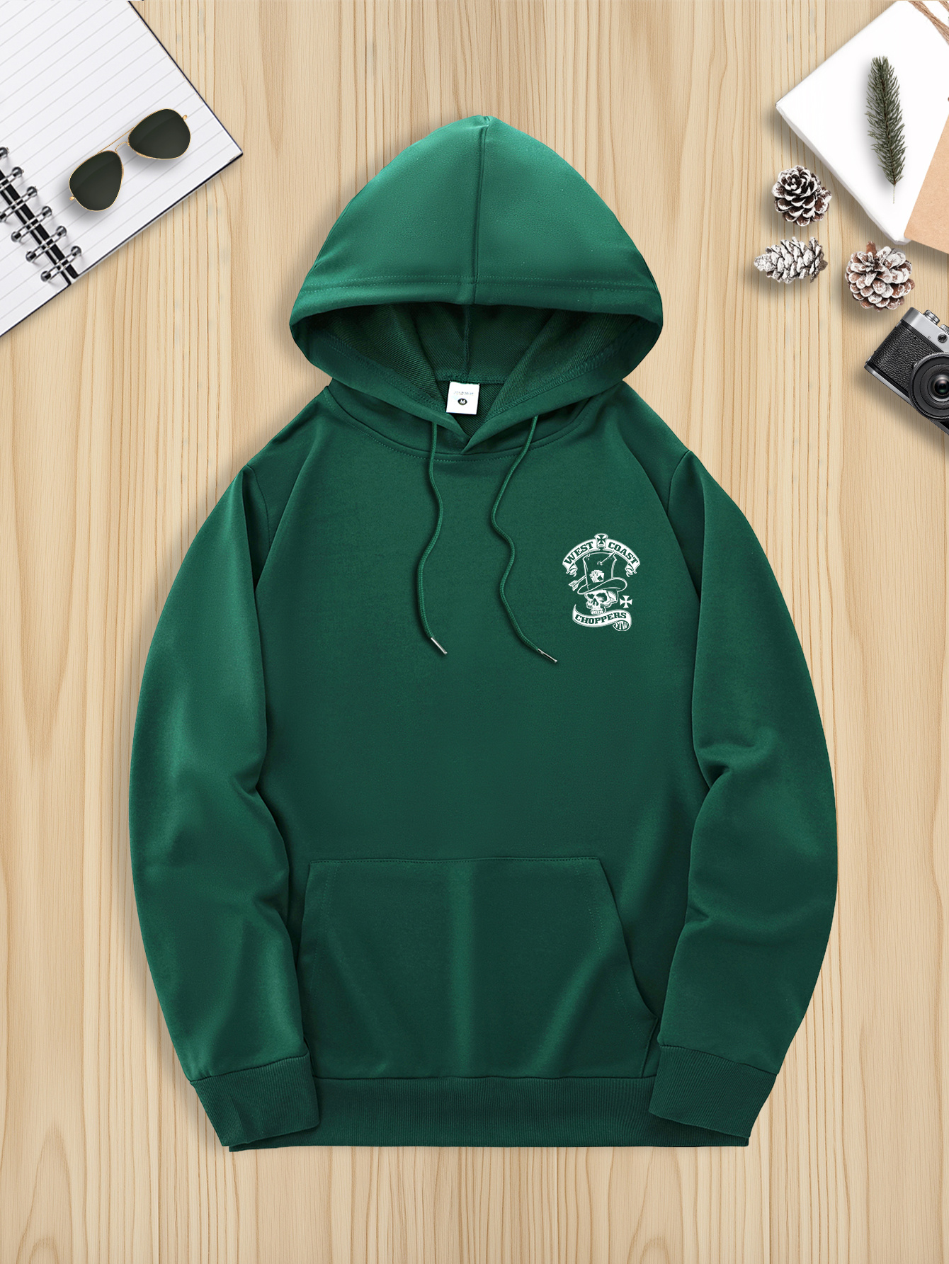 sudadera capucha jersey poliéster Temu Colombia