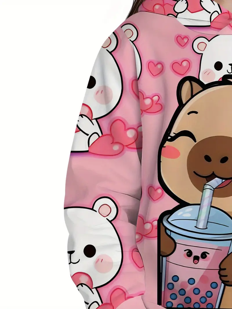 Kawaii Shop Buzos Kawaii For Women Kawaii Hoodie Oversize Cat