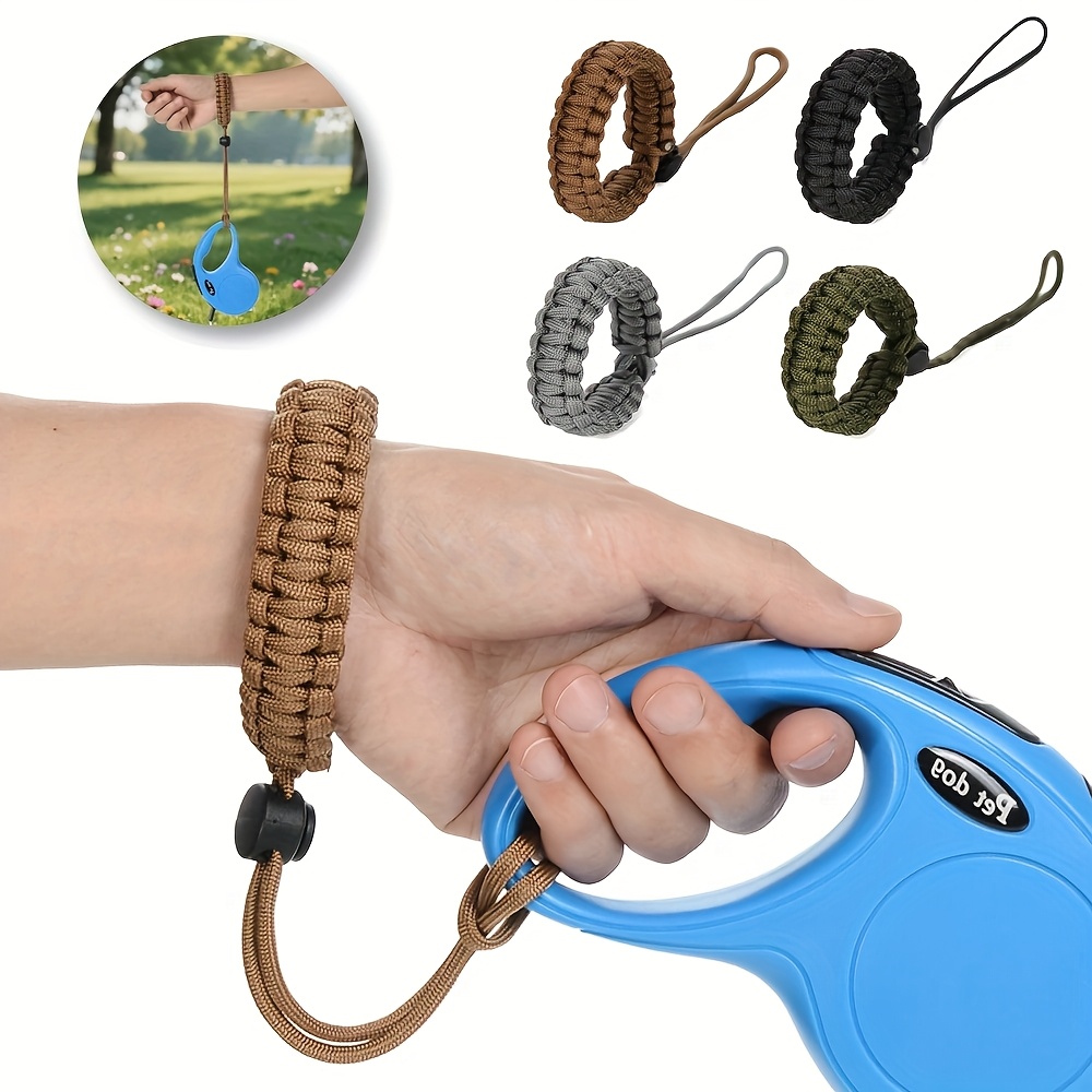 One Adjustable Wrist Strap Dog Leash - a Sturdy Pet Leash Suitable for Chihuahuas And Yorkies, No Battery Required, Featuring a Comfortable Grip
