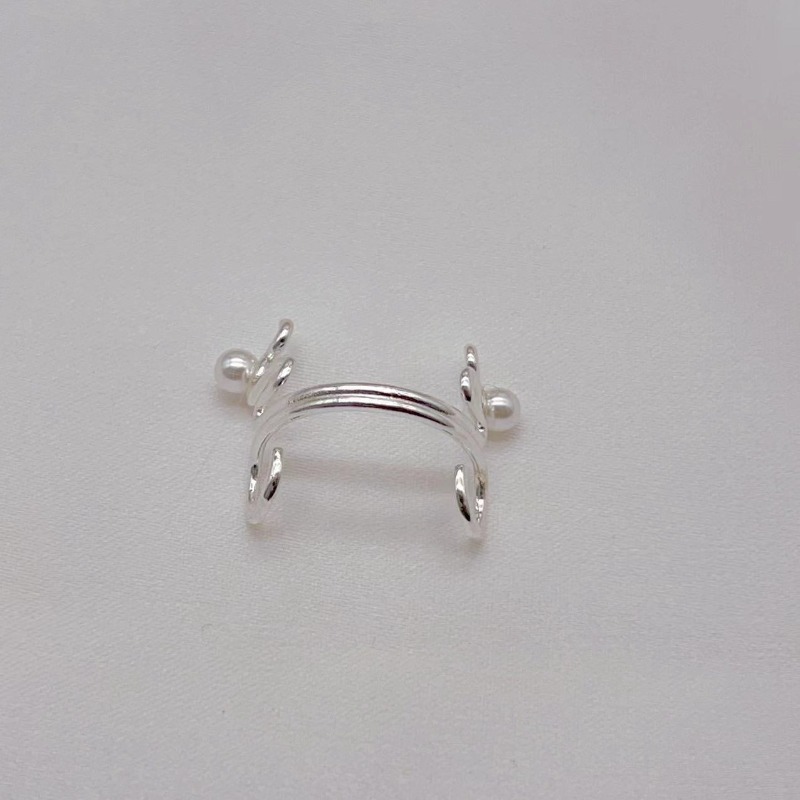 TEMU Un design géométrique de ligne avec des fausses perles, cet ornement de nez et incassable présente un style punk unique et créatif, parfait pour