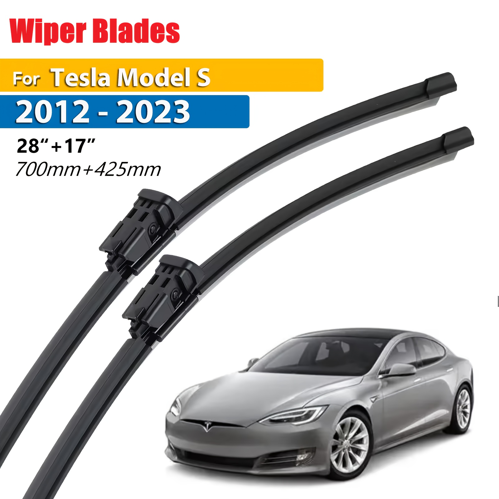 TEMU Windshield Wiper Blades For From 2012 To 2023, Designed To Keep ' Clear During Rain