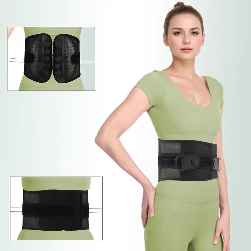 1pc adjustable sports belt breathable mesh   double drawstring sports belt unisex waist protection belt for outdoor sports hiking camping fitness office etc Product details 16