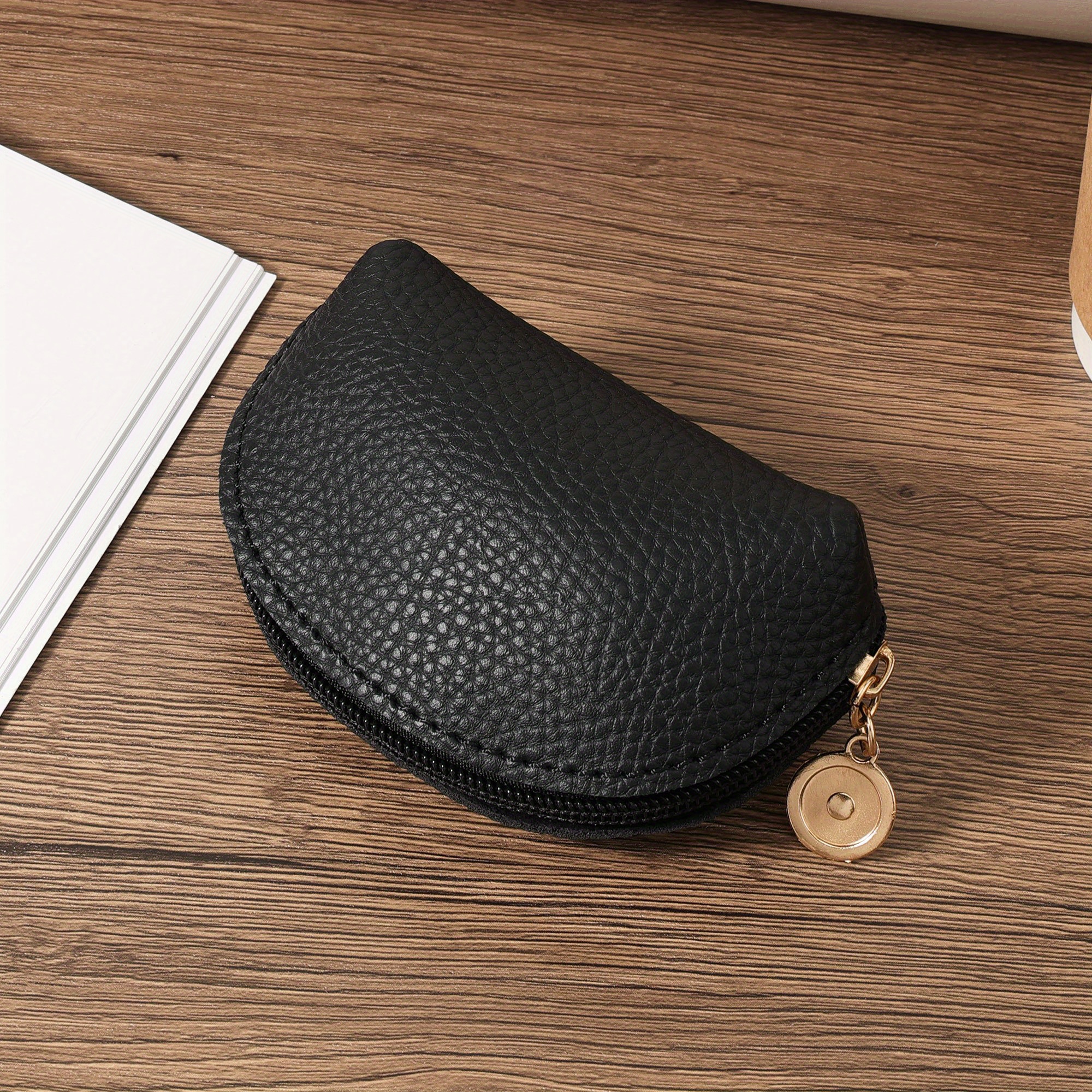 Fashionable Women' Wallet Pocket With Small Short Wallet And Plain Color For Women' Wallet