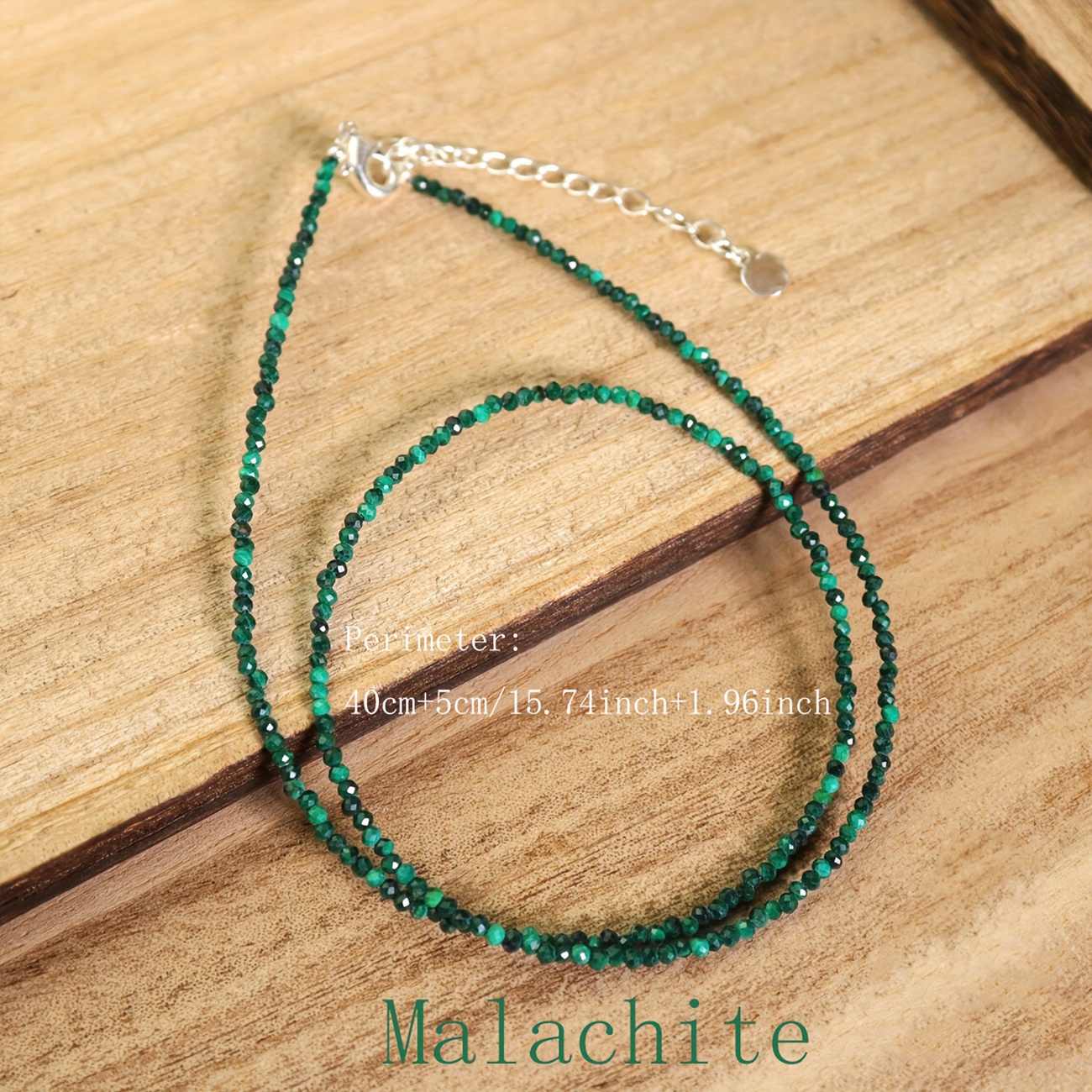 TEMU 1 Strand 2mm (0.07 Inches) Natural Turquoise Bead Necklace โ A Stunning Multi-layered Vintage Accessory, Handcrafted, Perfect For Summer, An For
