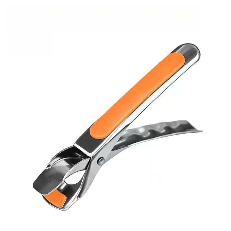 2 pack stainless steel heat resistant tongs non slip heavy duty anti   gripper for bowls plates dishes Product details 0