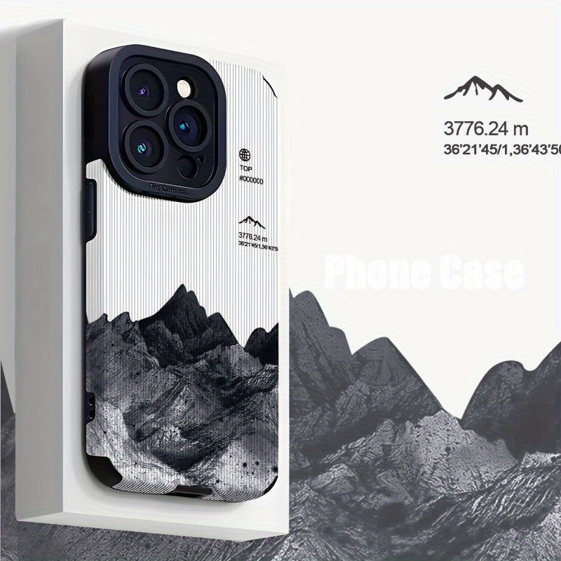 TEMU Phone Case: Black And Phone Case Compatible With Iphone 16 Pro Max/15 Pro Max/14/16 Plus/15/13 Pro/12/11/7/8 Plus/x/xr/xs Max, Shockproof Tpu +