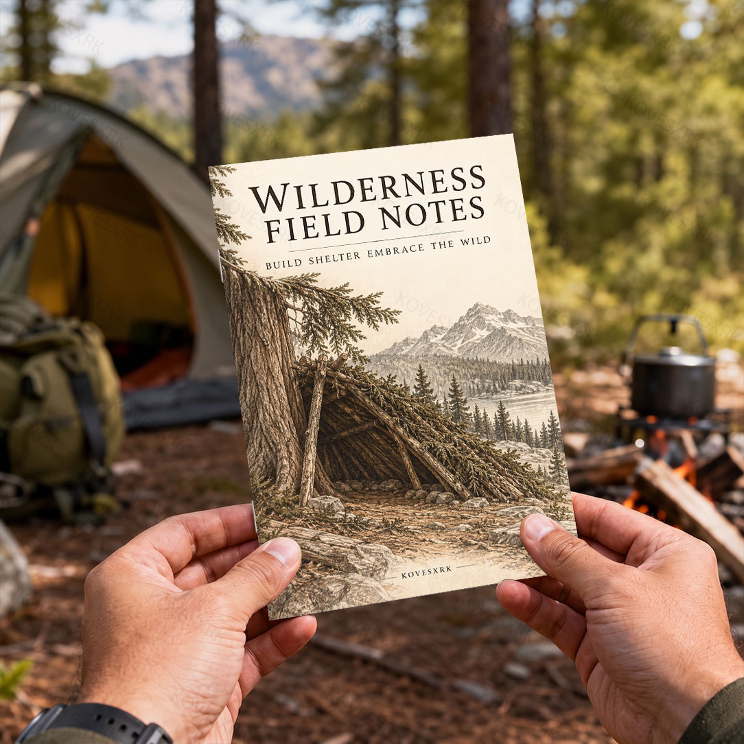 Portable Wilderness Survival Manual for Hiking and Backpacking