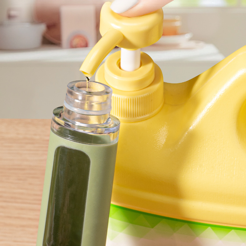 ergonomic dishwashing brush with soap dispenser extended handle replaceable head for of pots pans sinks essential kitchen tool Product details 1