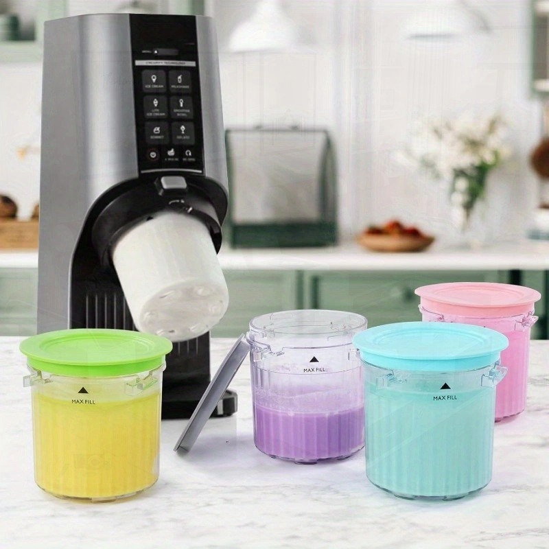 Ninja Slushie Machine 4 Pack Containers Extra Replacement