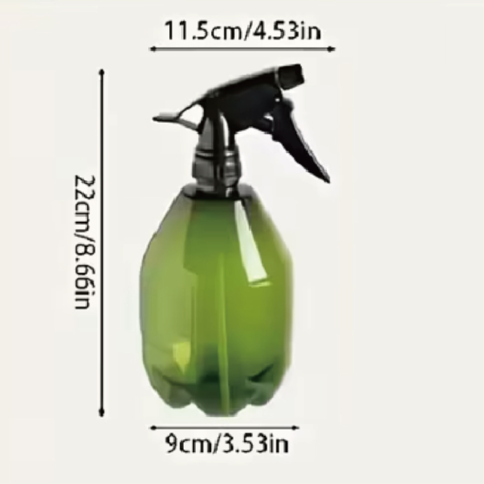 TEMU 1pc Fine Mist Handheld Sprayer, Adjustable Nozzle - Top Pump Pressure, Indoor Outdoor Gardening Plant Watering Can, Home Cleaning Essential