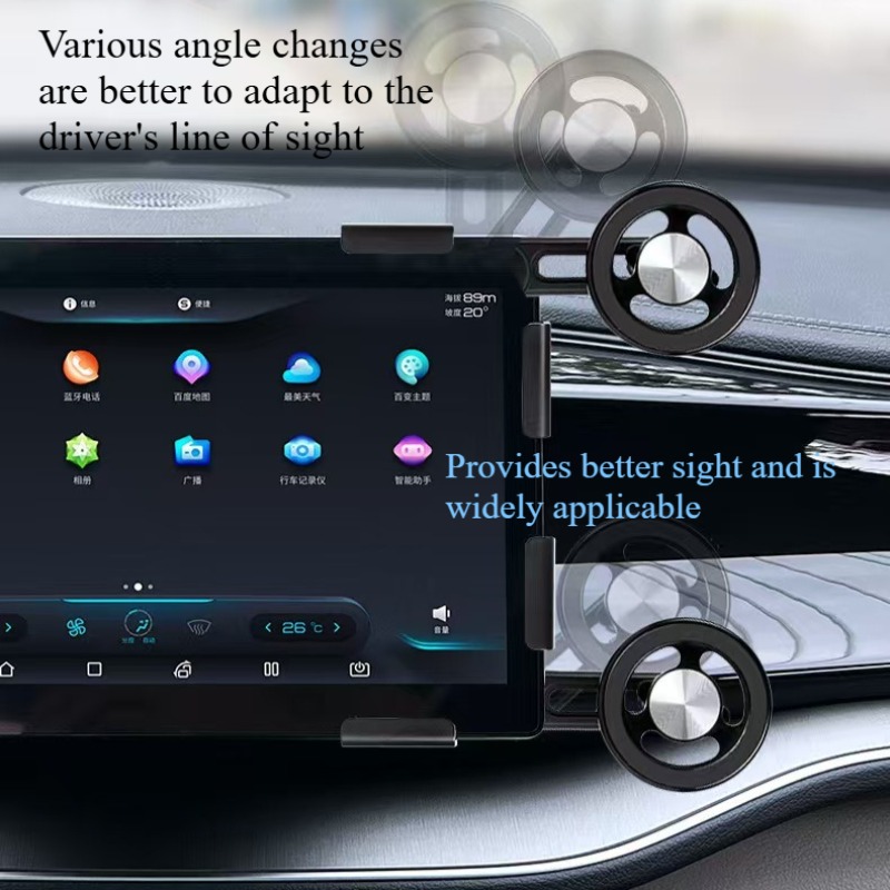   тримач для телефону в авто з висувною основою, потужний магнітне кріплення 3