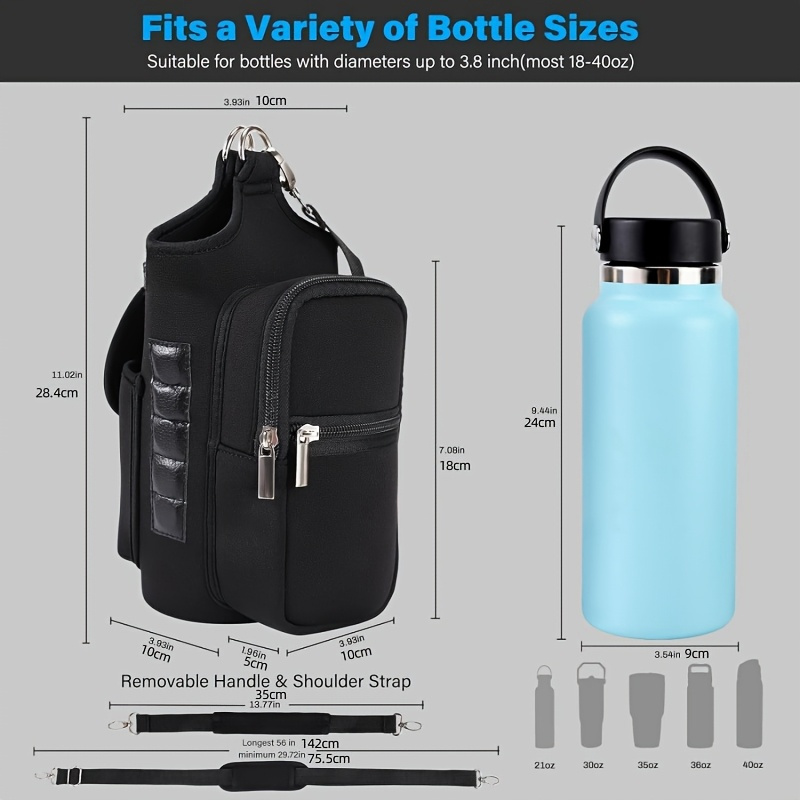 multifunctional gym bag magnetic water bottle holder Temu
