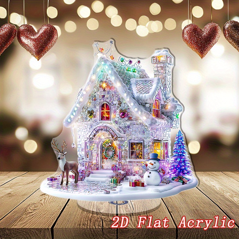 クリスマスビレッジ LEDライト付き クリスマスビレッジ LEDライト付き