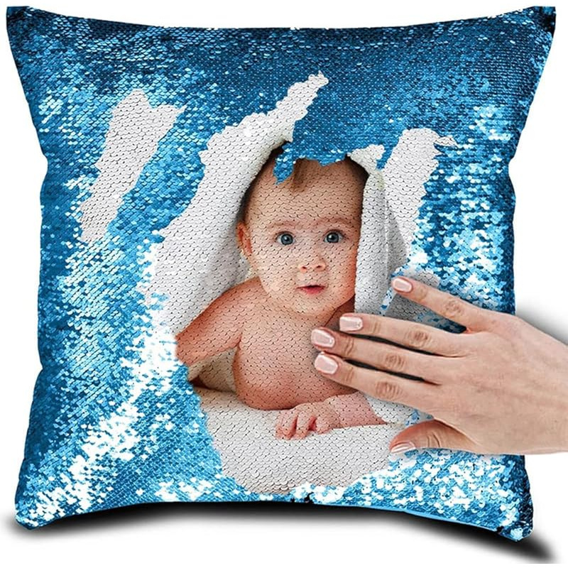 Almohada Reversible Almohadas Magicas Personalizadas Cojín De