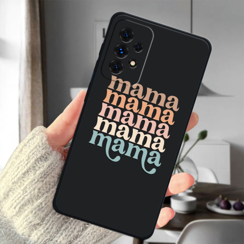 fashionable phone   featuring a letter from mom compatible with   samsung galaxy models including a36 a25 a16 and more