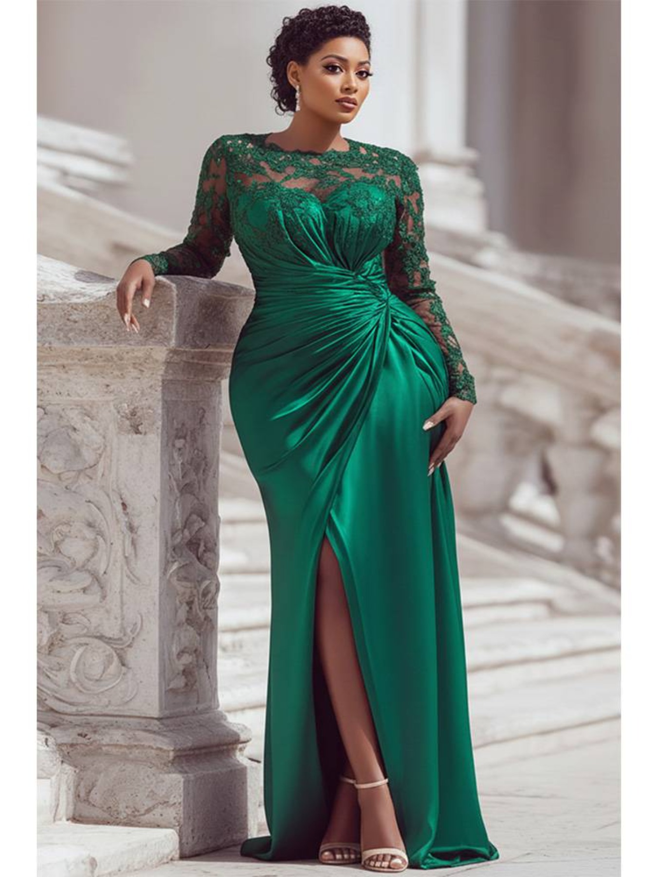 nicole miller formal dresses New York Nicole Miller Gown - Sleeveless Stretch mack main image 1