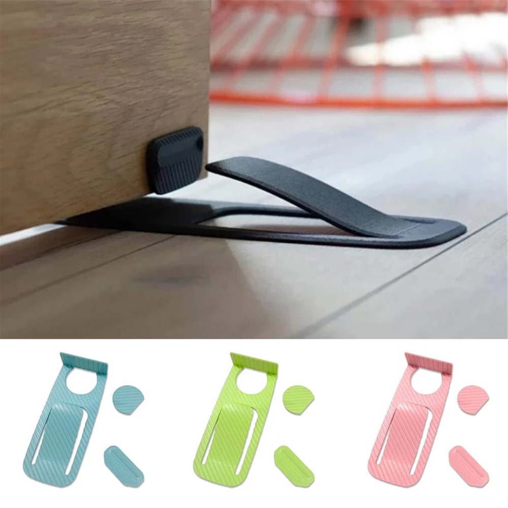 multi function   wedge holder   mounted door open protector practical household safety accessory for door fixing Product details 0
