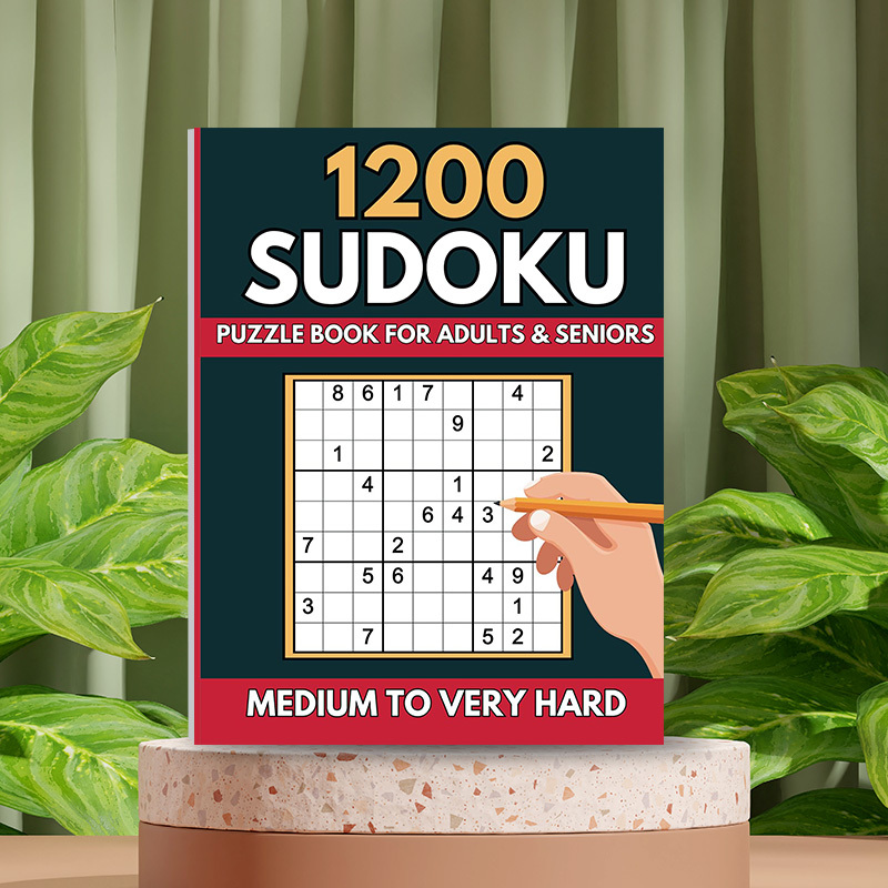 24 Pages Sudoku Puzzles For Adults: Medium To High Difficulty, Gifts For , Puzzles For The Elderly, Housewarming Gifts, Christmas Gifts