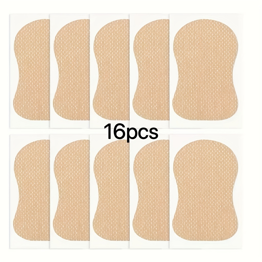 16 Disposable Underarm Sweat Pads, Self-adhesive And Breathable Non- Fabric, Suitable For Sports And Outdoor Activities, A Great Gift For Men And Women During Holidays.