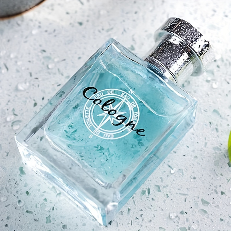 50ml/1.7oz Blue Men's Eau De Toilette - A Long-lasting Blend Of Fruity And Floral Notes, Perfect For Dates, Everyday Wear And Gifting. An Essential For Valentine's Day, The Perfect Festive Present.