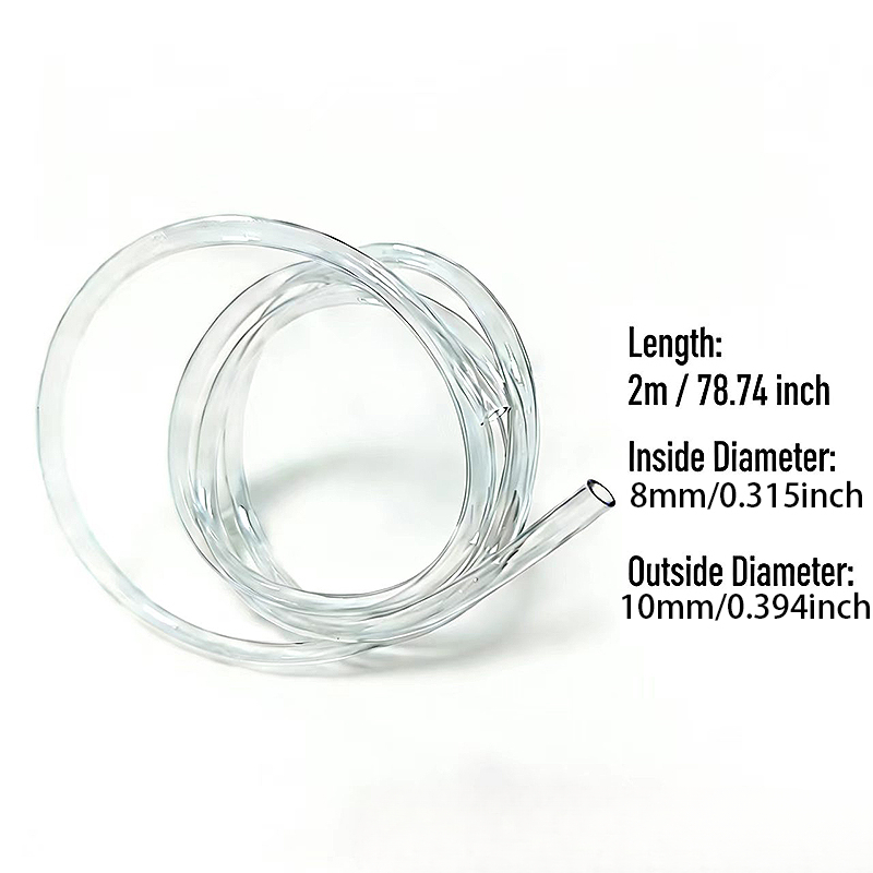 TEMU Tubo in PVC flessibile m, tubo per irrigazione da giardino, tubo 'acqua in plastica per acquario, attrezzatura per la pulizia, elasticit� e