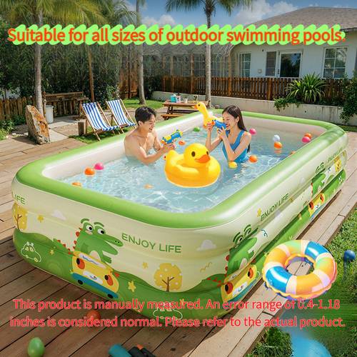large thickened inflatable swimming pool for adults water
