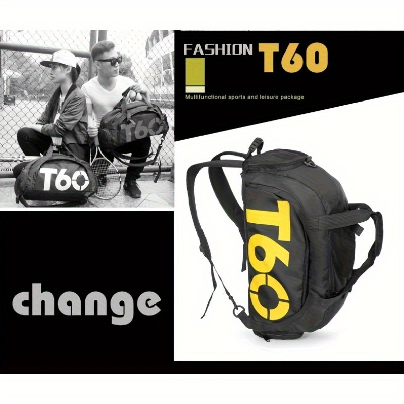 2025 New T60 Dual-Use Sports Backpack/Swimming Bag/Ski Bag/Fitness Bag/Luggage Bag/Unisex Hiking Bag/Yoga Bag/Student Bag/(Essential for Holiday Travel, a Perfect Gift for And Family During The Holidays)