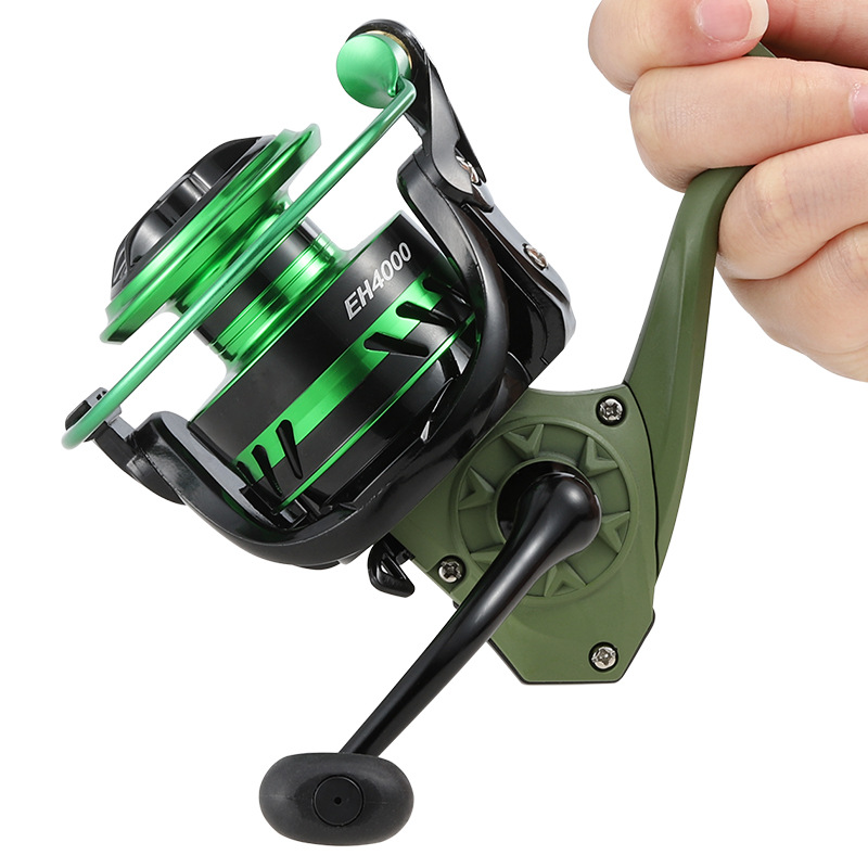Image of Fast 6.2:1 Spinning Reel - Smooth Metal Rotor And Handle For Surf Fishing, Drag Mechanism