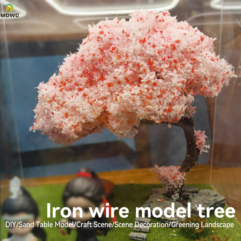 50 Stück Modellbäume – Je 4 Cm Hoch, Aus Kunststoff & Harz, Für Diorama & Modellbau