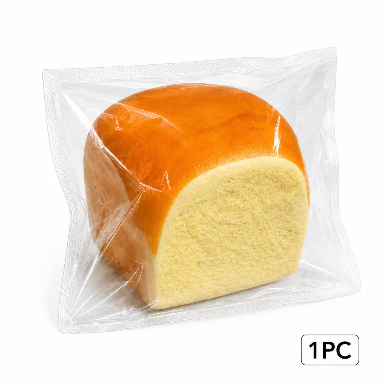 Image of Cl Squeeze Bread Toy, Slow-release Soft Butter Bread, Realistic Bread, With Butter Scent, Squeeze Toy, Soft And Sticky Toy, Large Hawaiian Roll, Small Office Party Gift, Holiday Party Gift