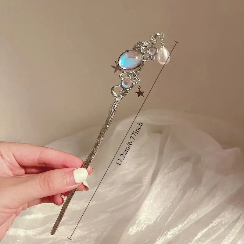 8pcs hairpin for women with ancient style and high end feeling elegant hairpins suitable for parties and daily wear Product details 1