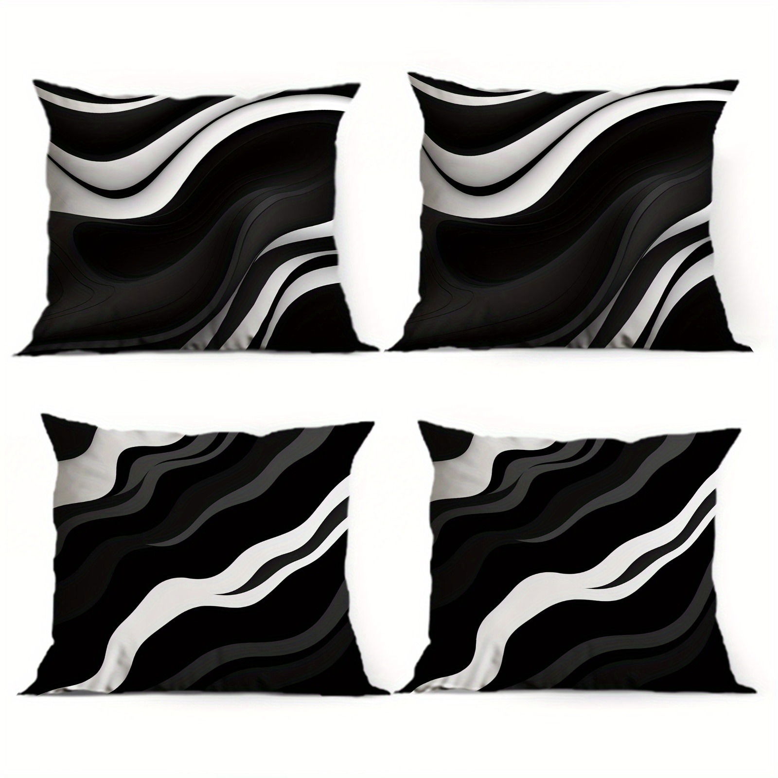 

4pcs And , 100% , , Washable, Cushion For , Bedroom,