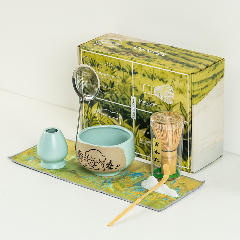 宋時代茶道具セット、抹茶道具、抹茶茶筅、竹製茶筅、抹茶ブラシ、お