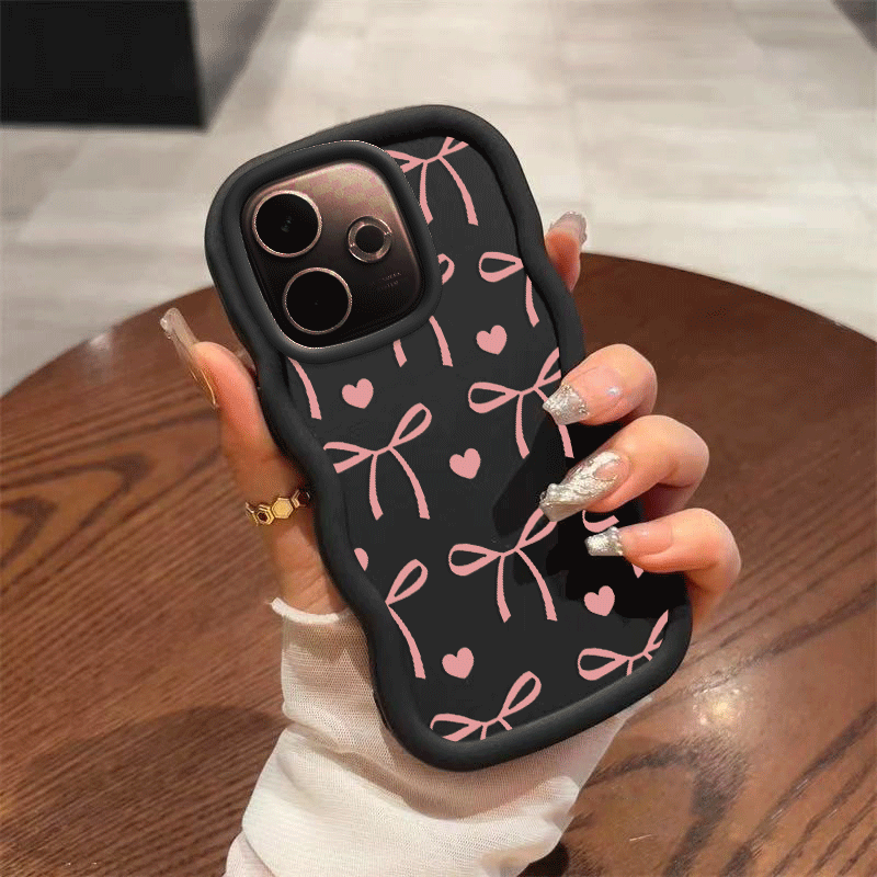TEMU Phone Case: Suitable For Oppo A5 Pro, Shockproof And Durable Anime Bow Tpu Soft Phone Case