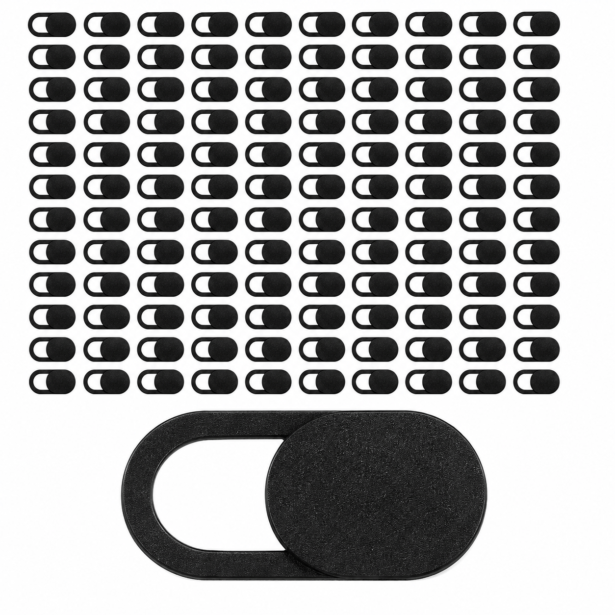 TEMU Lot de 100 cache-caméras coulissants ultra-fins, autocollants universels de privée pour ordinateurs portables//téléphones, pour