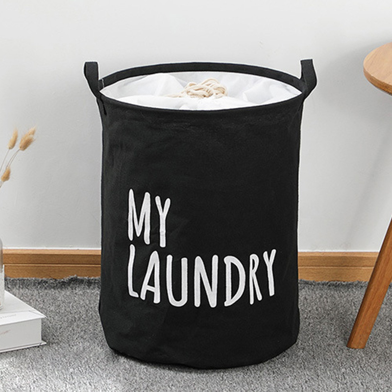 TEMU 1pc Large Laundry Basket, Foldable Laundry Basket, Clothes Basket Folding Washing Basket, Foldable Fabric Basket For Bedroom, Closet, Bathroom Use, Laundry Baskets