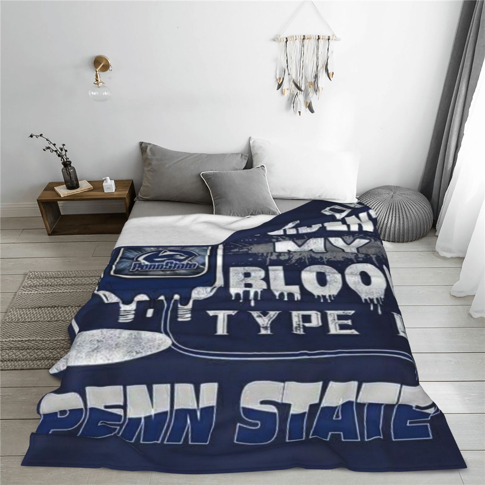 

Penn State Blanket - , -, 100% Polyester Knitted Blanket, For Sofa, Bed, , ,