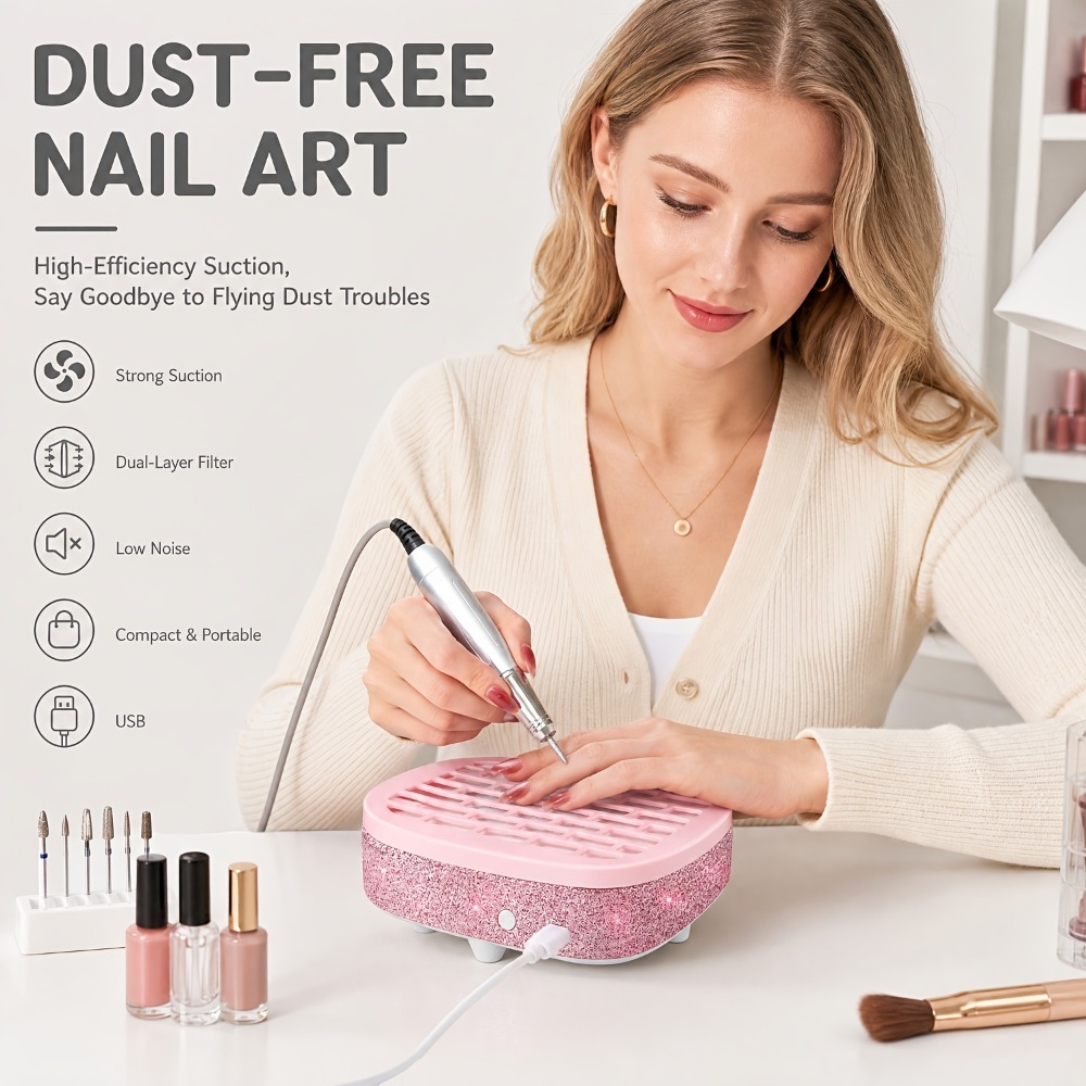 2026 Model Nail Dust Extractor with High Suction Power