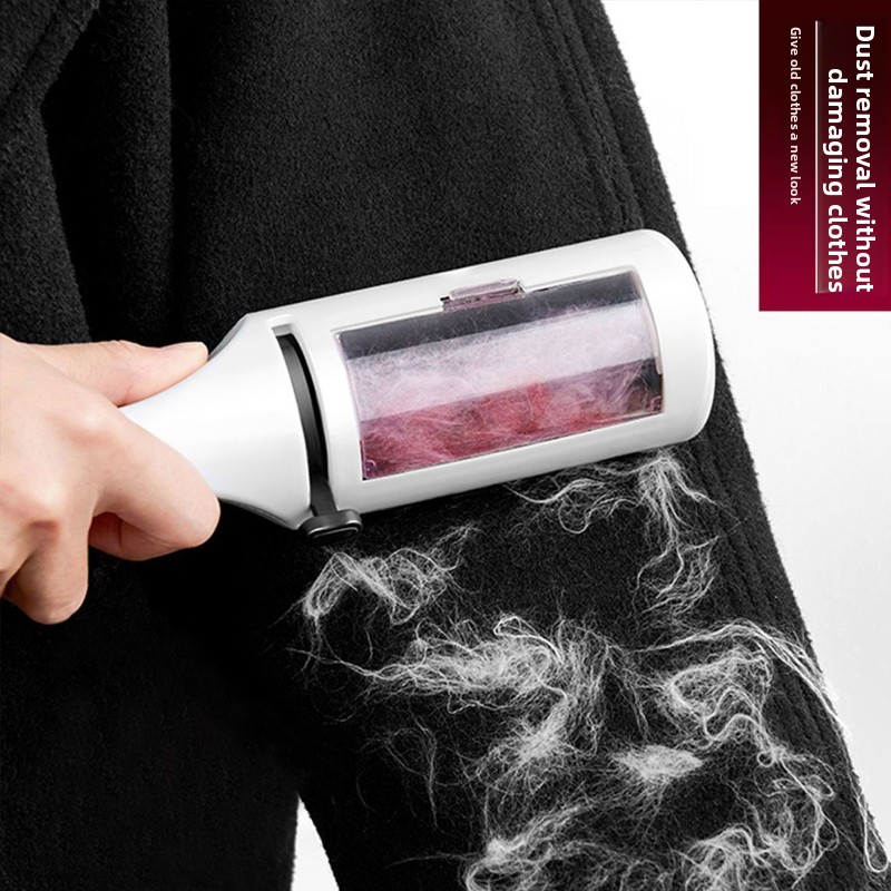 electrostatic dry cleaning brush clothing hair suction dust removal   double sided hair removal brush clothing sticky electrostatic brush bed sheet brush rotatable coat dust removal brush clothing   sticker brush