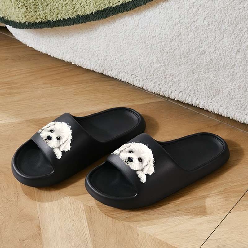 TEMU A Set Of Beach Featuring Maltese Dogs, Versatile For Indoor And Outdoor Use, In Larger Sizes, Suitable For All Genders, Perfect For Pools,