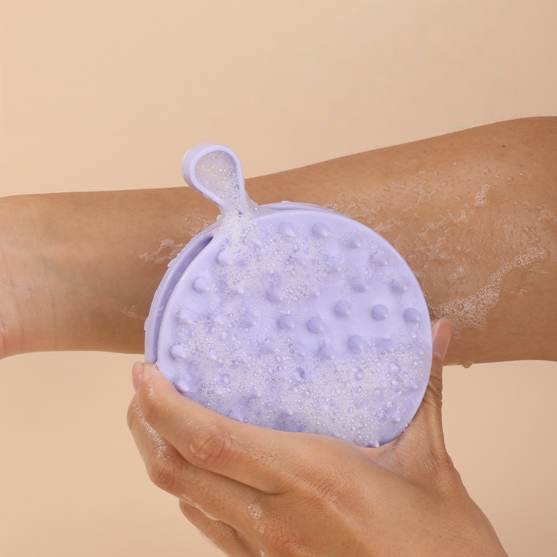 Hair Washing Brush, Hangable Shower Brush for Deep Cleaning