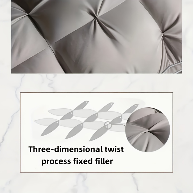 1/2pcs Luxury Five-Star Hotel Quality Pillow - Deep Sleep Neck Support, High-Density Non-Sagging All-Season Pillowcase with White Satin, 100% Polyester Filling, Vacuum Compressed Packaging, White, Home Comfort, Quilted Design, Premium Fabric