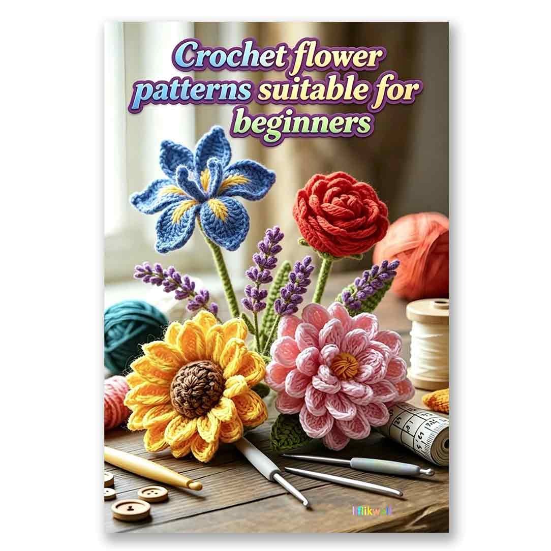 TEMU de fleurs au crochet adaptés aux débutants, pour créer des fleurs, des bouquets et des cadeaux de fleurs magnifiques à , parfaits pour les