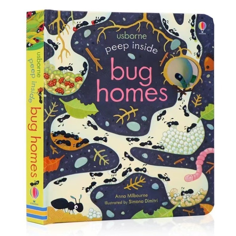 Compact Pop-Up Insect Learning Material for Kids
